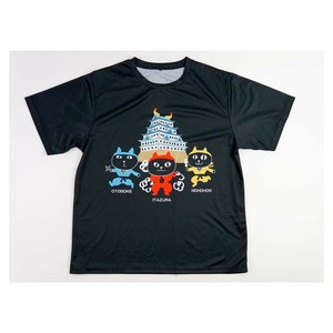 フレンズヒル　TシャツXL　ニンジャネコマン　ブラックJW-292-150