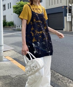 【2025春夏新作】花咲くシアーキャミ
