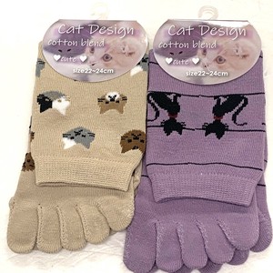 Crew Socks Socks Cat Motif