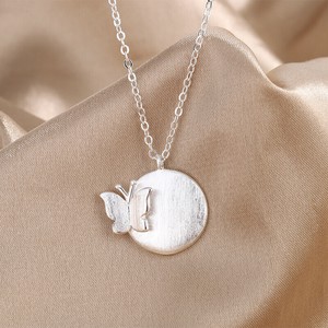 韓国　ネックレス ネックレス レディース　ネックレス シルバー925　メッキ ネックレス シルバー