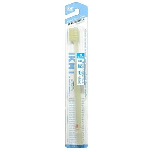 IKMT　超コンパクト豚毛歯ブラシ　ふつう IKT0233 【日用品 イケモト】