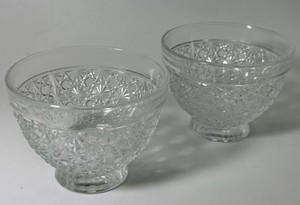 2025年新作 ♦松ヶ岡ガラス 格子カット冷茶グラス
