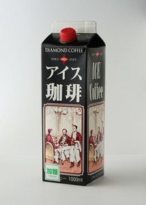 【生産地：日本】ダイヤモンド商会　アイスコーヒー紙パック（加糖）