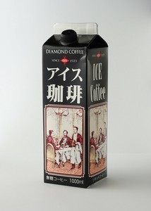 【生産地：日本】ダイヤモンド商会　アイスコーヒー紙パック（無糖）