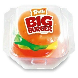 【6/30出荷】 Trolli(トローリ) BIGバーガー グミ 50g ビッグバーガーグミ お菓子 プレゼント お返し