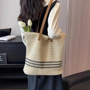ショルダーバッグ  ハンドバッグ  草編み   レディース ファッション  WCMA136