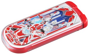 【ウルトラヒーローズ】引フタトリオ　箸・スプーン・フォーク 3点セット 抗菌 <日本製>