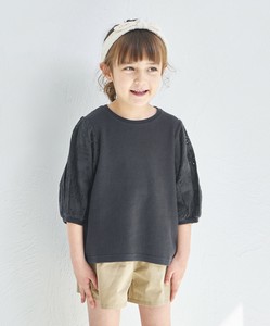Kids' Short Sleeve T-shirt Floral Pattern