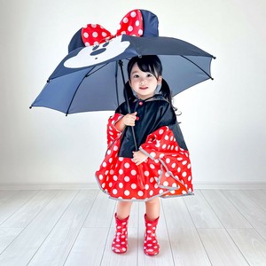【スケーター】 耳付き子供傘 45cm 【ミニーマウス】