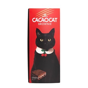 CACAOCAT BROWNIE チェリー 3個入　【3ケース同梱必須　※6種フレーバーより選択可】