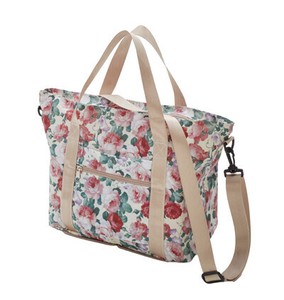Tote Bag Floral Pattern Compact