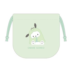 【先行受注】サンリオキャラクターズ 巾着ポーチ　おばけごっこ／ポチャッコ