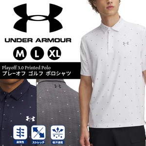 UNDER ARMOUR ポロシャツ アンダーアーマー メンズ 男性 紳士  トップス ウェア スポーツ ゴルフ 吸汗速乾