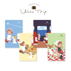 [予約販売]WithTrip B8中綴じ変形ノート