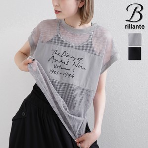 英字ロゴ メッシュベスト 2025ss春夏  BRILLANTE東京（657-59424）