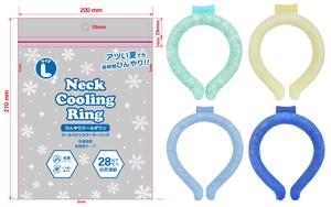 【残り僅か】ネッククールリング Lサイズ ネッククーラー クールリング 長持ち 熱中症対策 節電