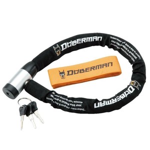 DOBERMAN スペアスリーブ DBL-006 ワイヤーケーブルロック用 ブラック
