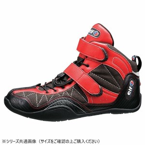 elf エルフ モーターサイクルシューズ EXA-11 レッド 26.5cm 710353