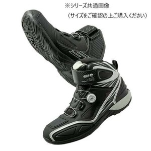 elf エルフ モーターサイクルシューズ S17 ホワイト 25.5cm ELS1701255