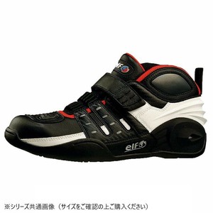 elf エルフ モーターサイクルシューズ シンテーゼ 13 ホワイト/ブラック 25.0cm 708913