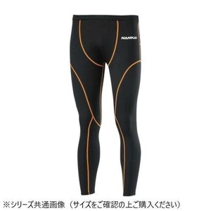 NANKAI テクノライダーHOTBRUSHED BACK ストレッチパンツ Ladys レディース SDW-6107 WL ブラック/オレンジ