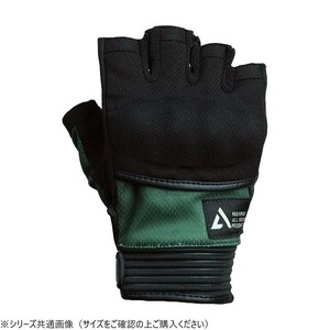 NANKAI ナンカイ ハーフフィンガーグローブ SDG-7077 L カーキ
