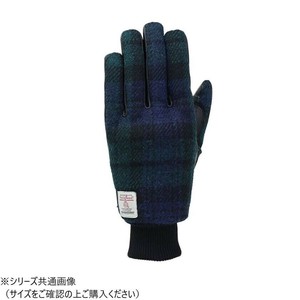 NANKAI ナンカイ ハリスツイードグローブ SDG-3350 メンズ用 L ブラックウォッチ(BWT)
