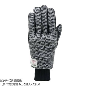 NANKAI ナンカイ ハリスツイードグローブ SDG-3350 メンズ用 M ヘリンボーングレー(GY)