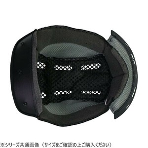 ZEUS HELMET インナーパッド (105系) NAZ-2007 L ブラック