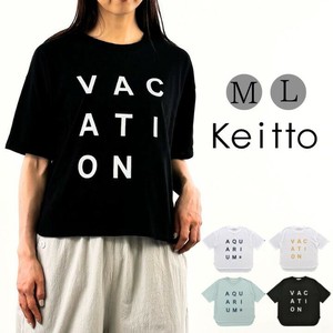 T-shirt Crew Neck T-Shirt Printed Cut-and-sew