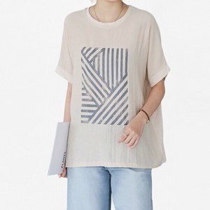 T-shirt T-Shirt Linen Short Sleeve