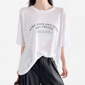 T-shirt T-Shirt Linen Short Sleeve