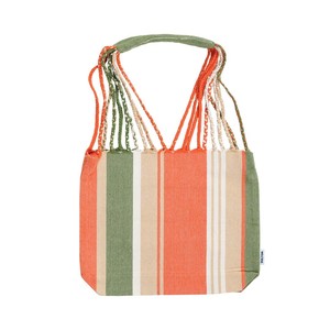 【DULTON　ダルトン】 ハンモック トート マルチ S　HAMMOCK TOTE MULTI ORANGE×GREEN S