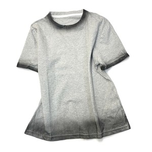 【現品50％オフ】TS112s グレー半袖Tシャツ コットン グラデーション カジュアル 夏