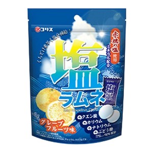 【お菓子】『塩ラムネ　1箱上代￥150×10袋入』＜グレープフルーツ味＞