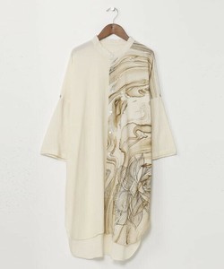 Button Shirt Band-Collar Shirt [S/S NEW]
