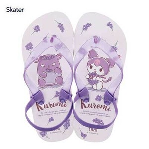 Sandals Flower Skater KUROMI for Kids 19cm
