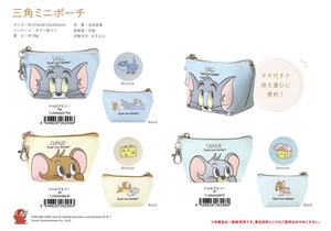 化妆包 三角 猫和老鼠 迷你收纳袋