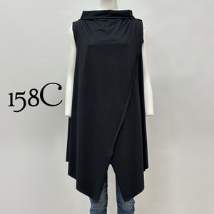 背心外套/马甲 Design 切换 无袖 船领