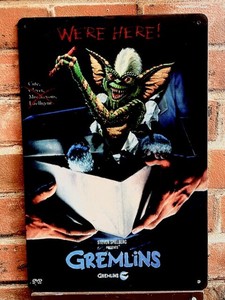 ティン 看板 A4 ブリキ ガレージ 映画 洋画 インテリア ディスプレイ アメリカン雑貨