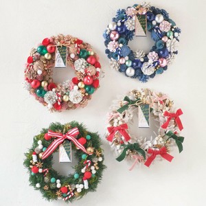 【クリスマス】ナチュラルリース トイボックス