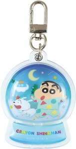 8月入荷　クレヨンしんちゃんスノードームキーホルダー　パジャマ