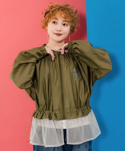 スカラーちゃんロゴ メッシュ切替ブルゾン