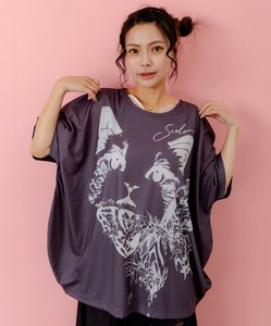 ネコ蝶柄チュニック