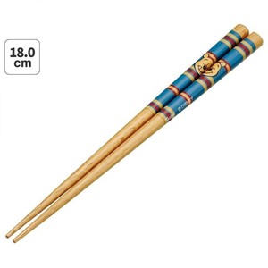 【スケーター】 四角先丸箸 18cm 【くまのプーさん】