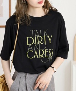 T-shirt Embroidered Logo Short-Sleeved T-Shirt