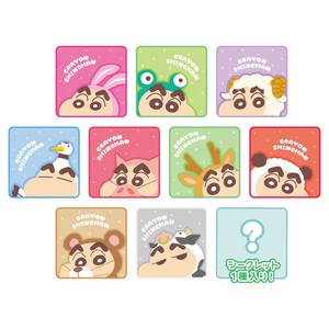 7月入荷　しんちゃんシークレットミニタオル　変身しんちゃん単品10個