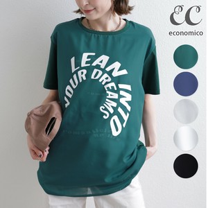 2025SS　レイヤード風 シアー重ね チュニックTシャツ　2025新作　Economico