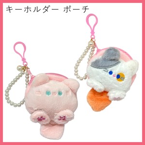 『2025SS-5/6』キーホルダー ポーチ ねこ