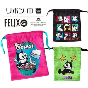リボン巾着 "FELIX"